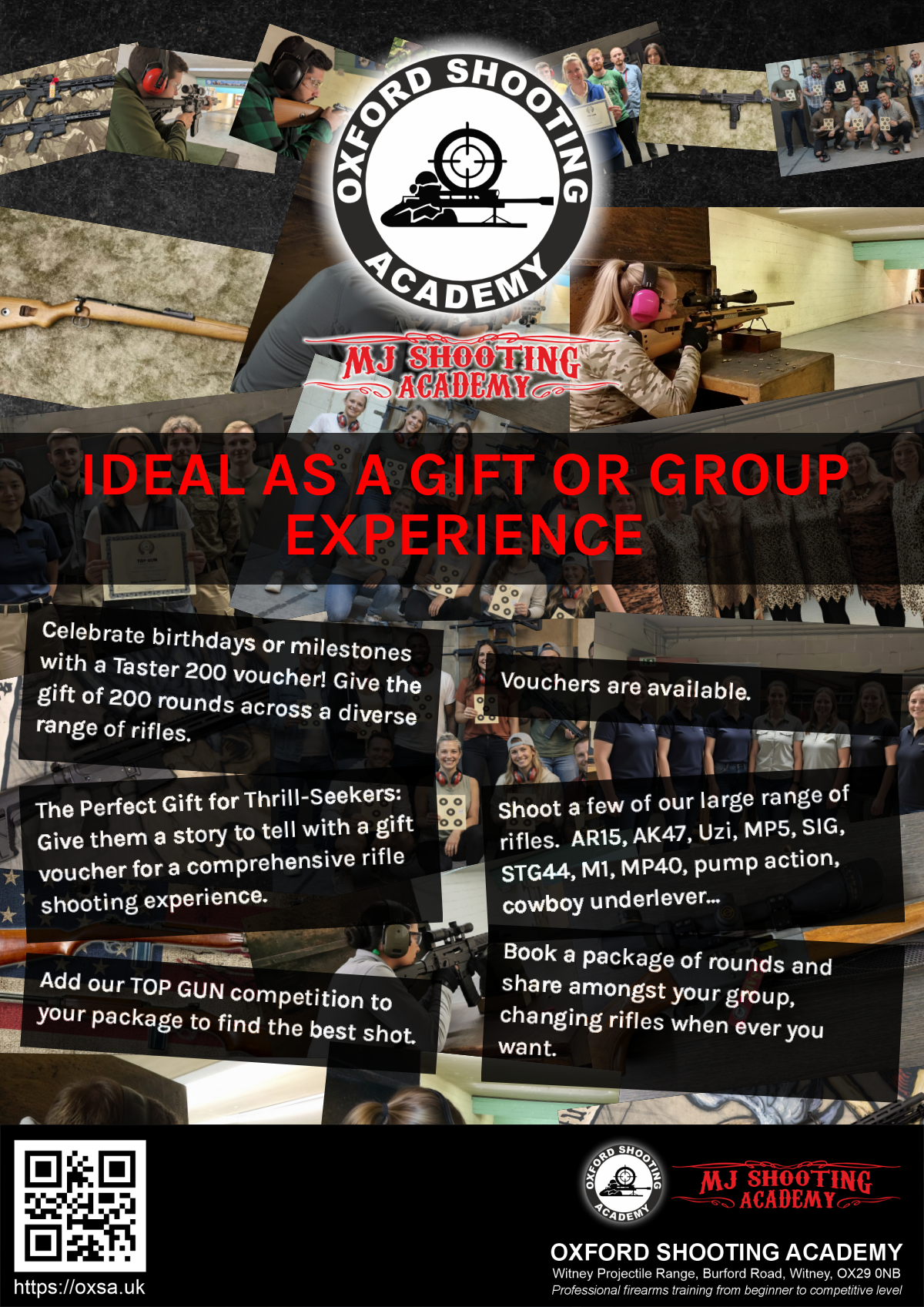 Live fire training for skill development and training