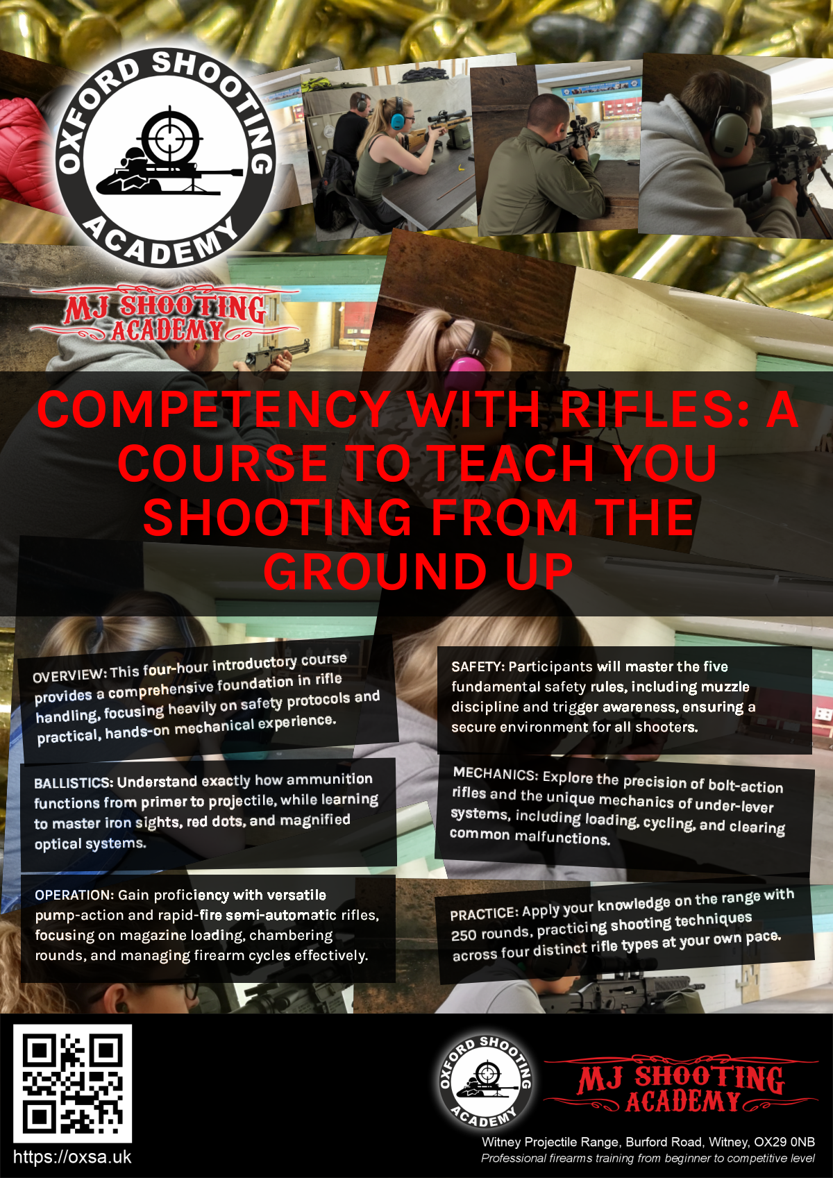 Target practice activity designed for corporate and group events