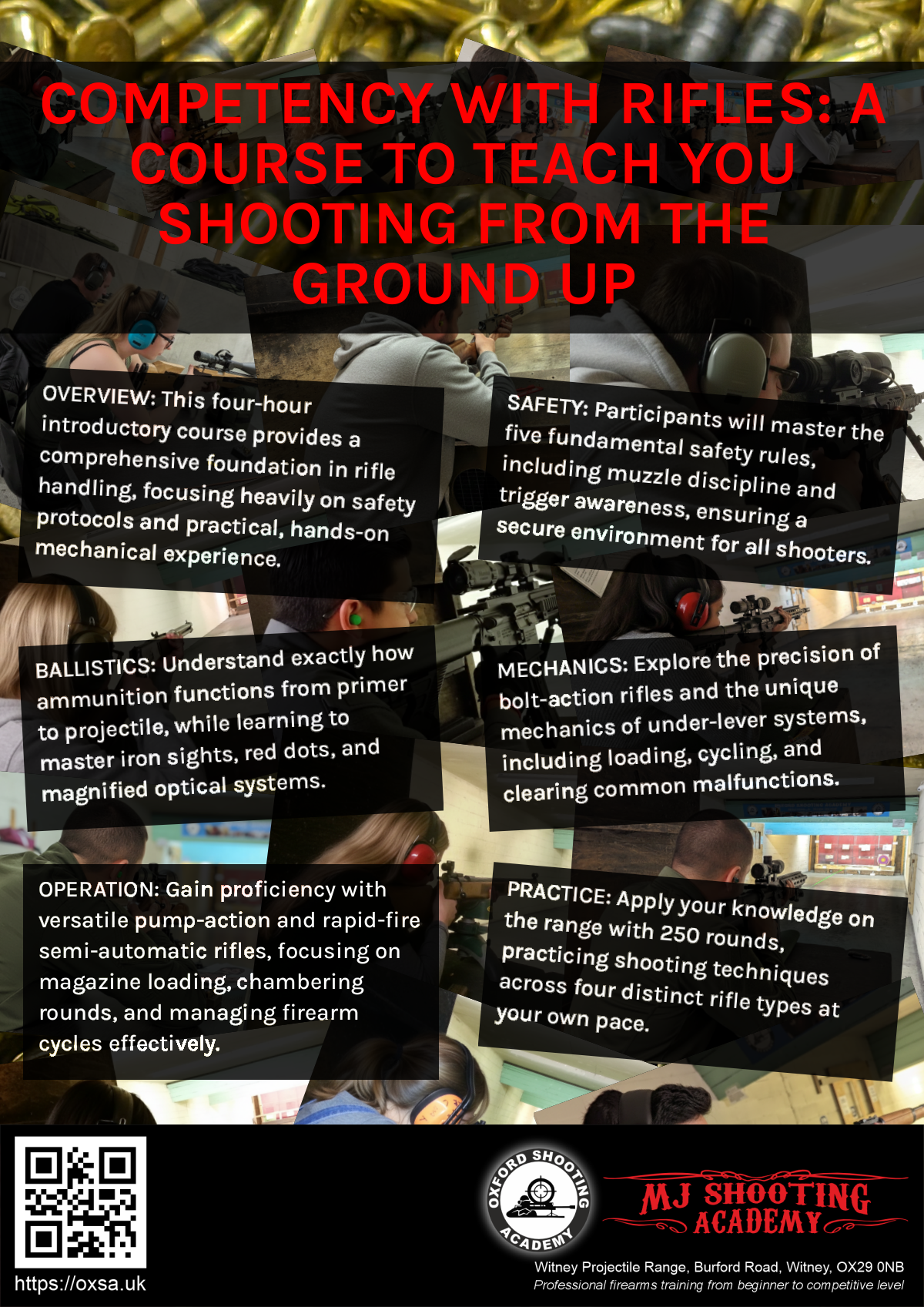 Target practice activity designed for corporate and group events