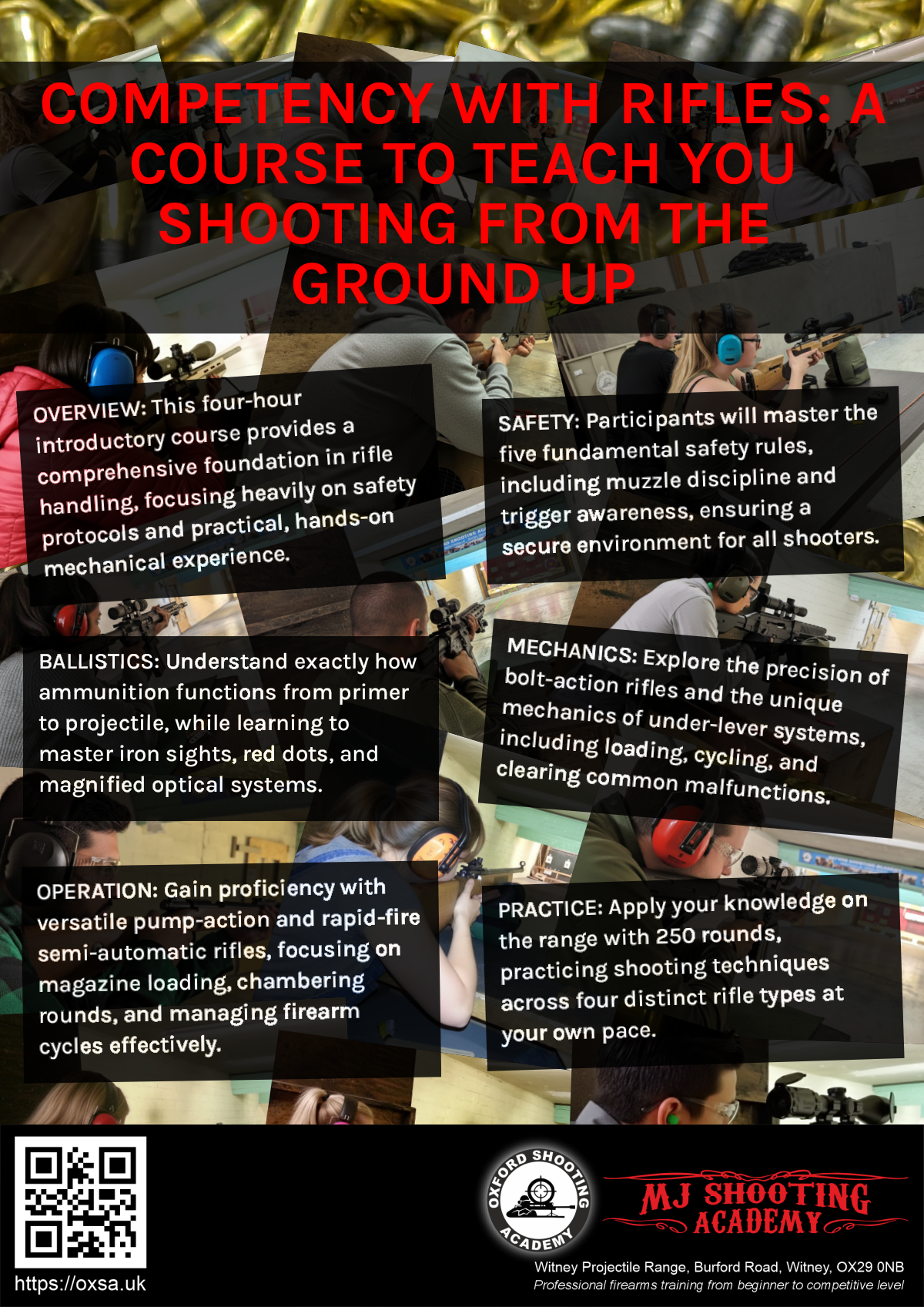 Target practice activity designed for corporate and group events