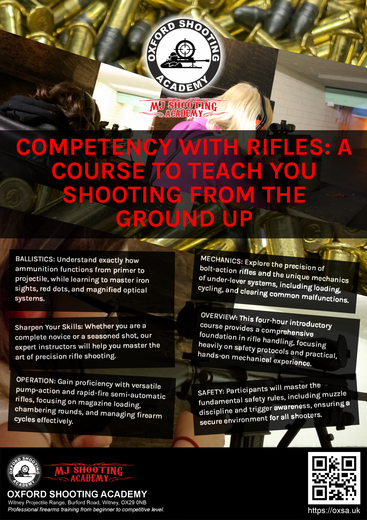 Marksmanship coaching to improve accuracy and technique