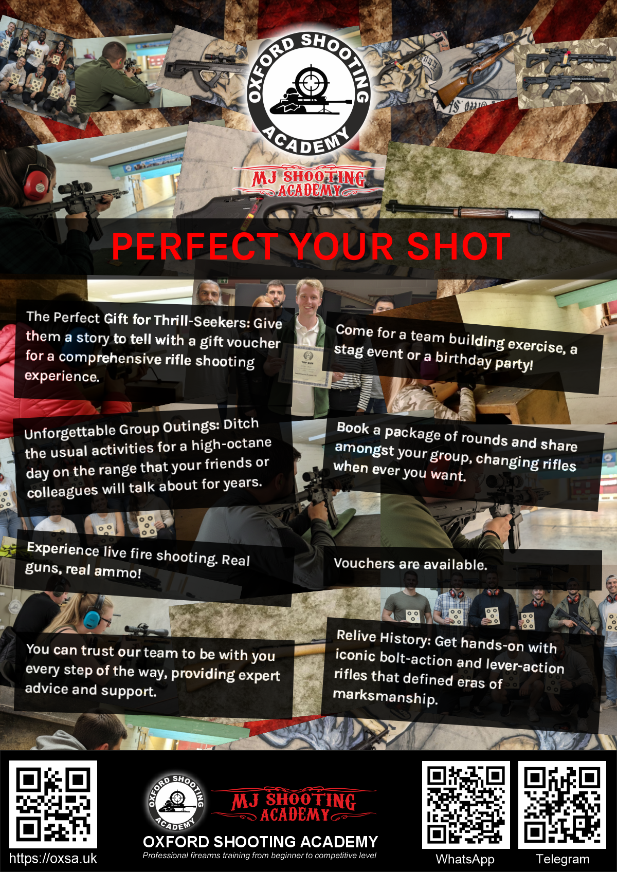 Sporting gun experience under supervised range conditions