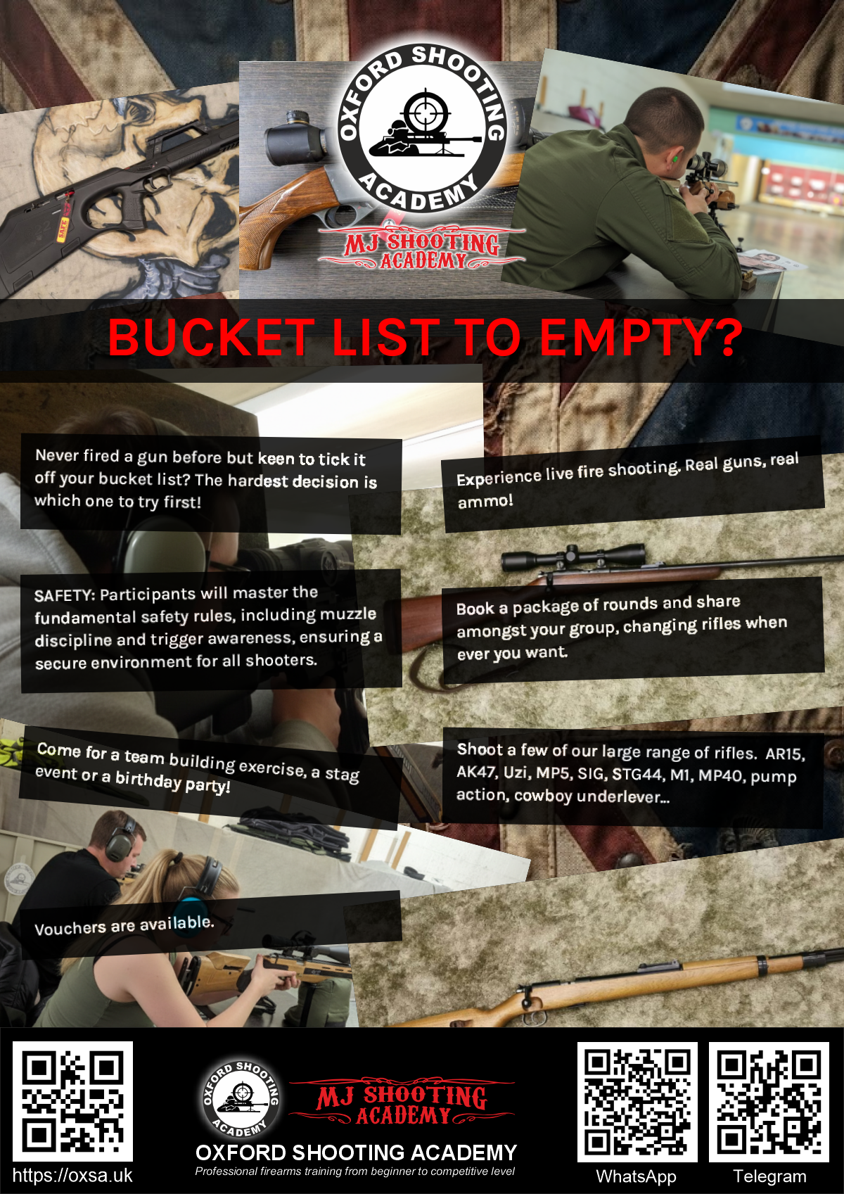 Precision shooting session focusing on firearm safety and handling