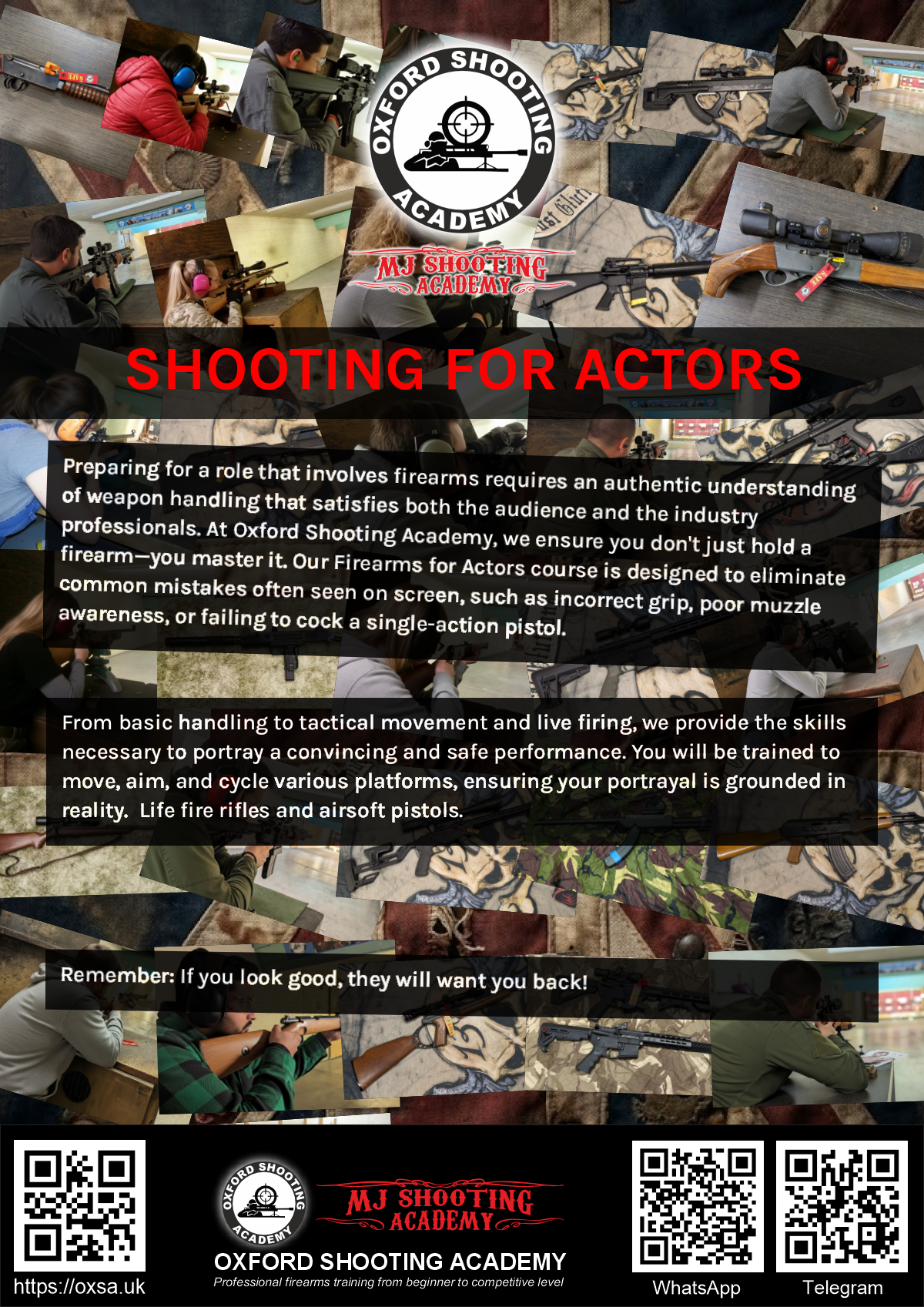 Target practice activity designed for corporate and group events