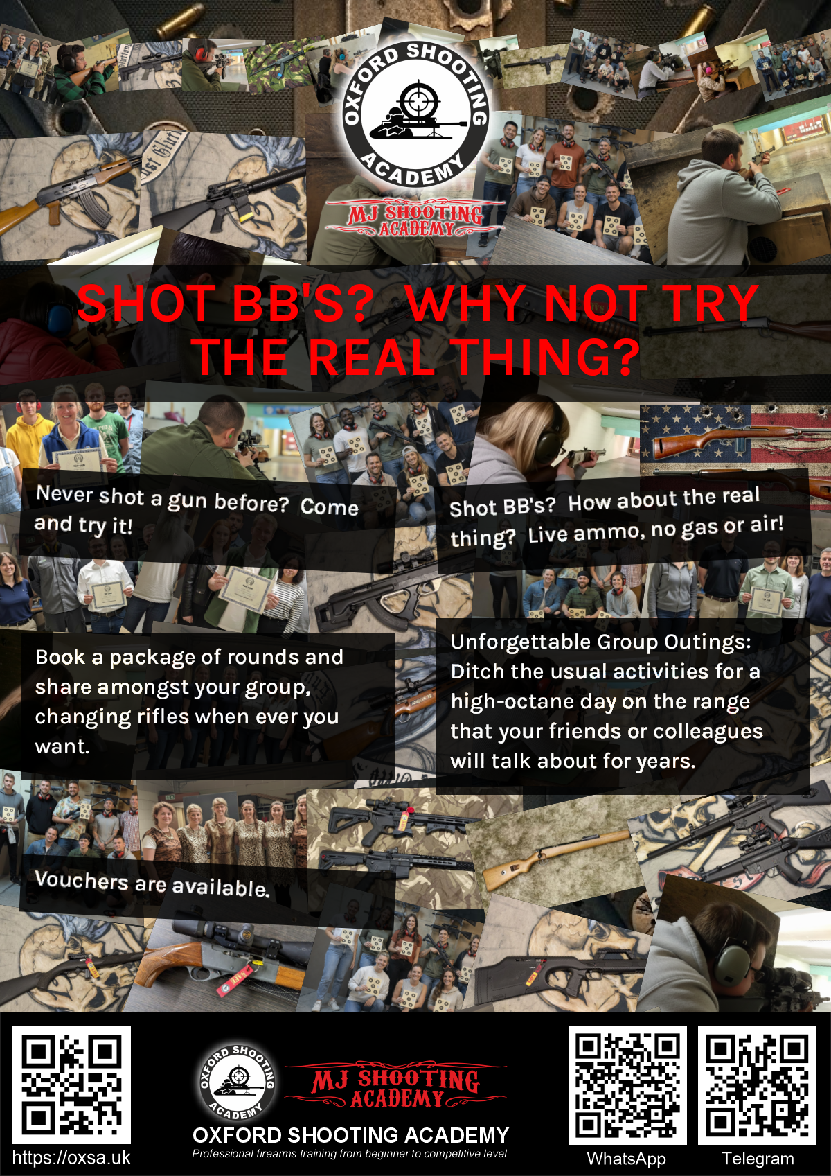 Precision shooting session focusing on firearm safety and handling