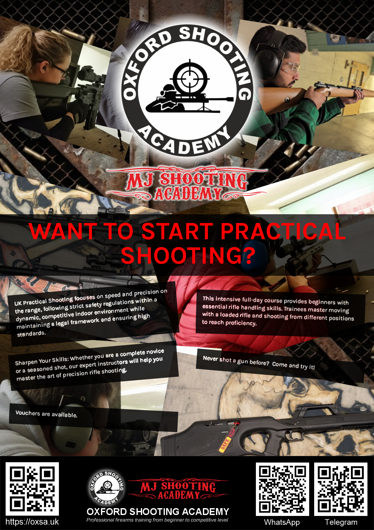 Tactical shooting drill for beginners and enthusiasts