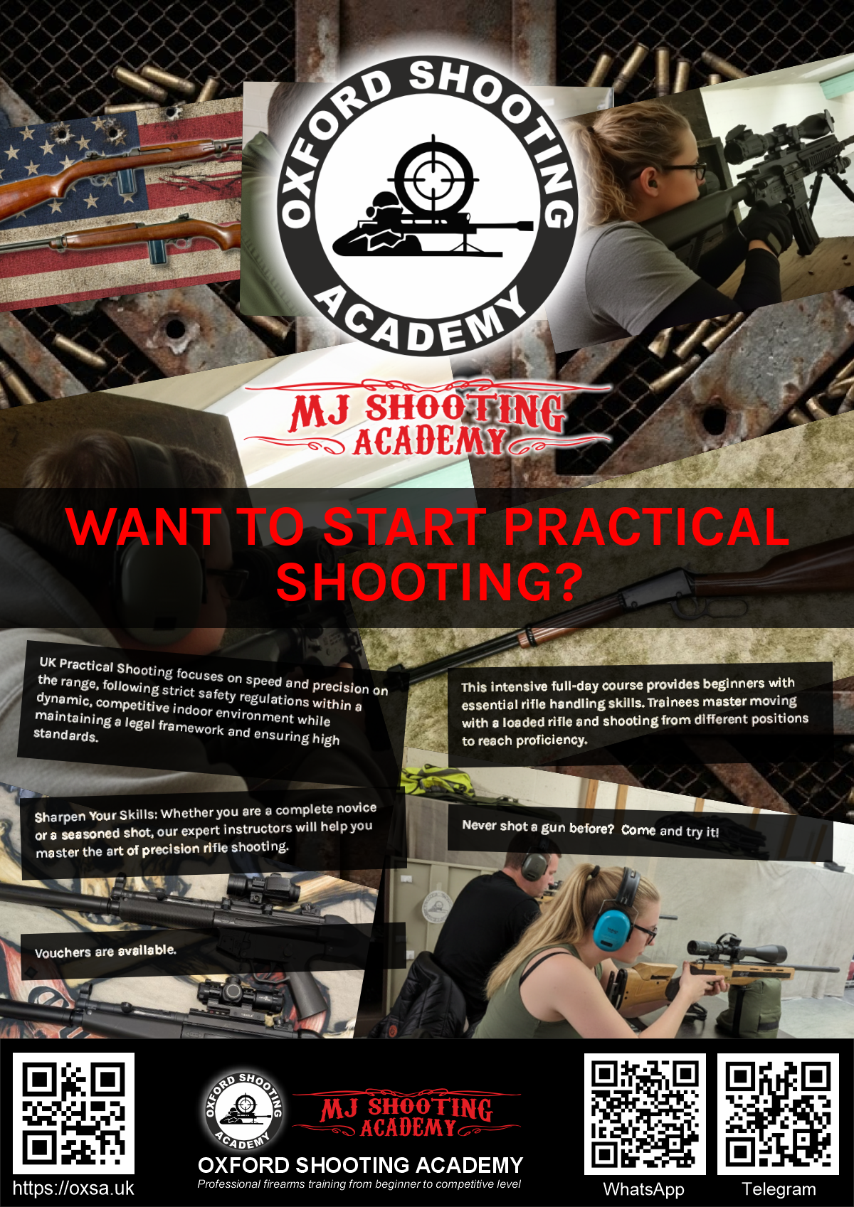 Target practice activity designed for corporate and group events