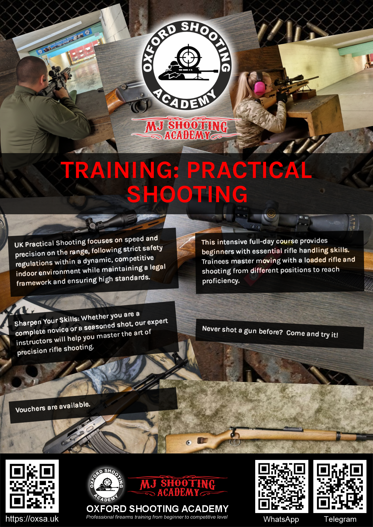 Target practice activity designed for corporate and group events