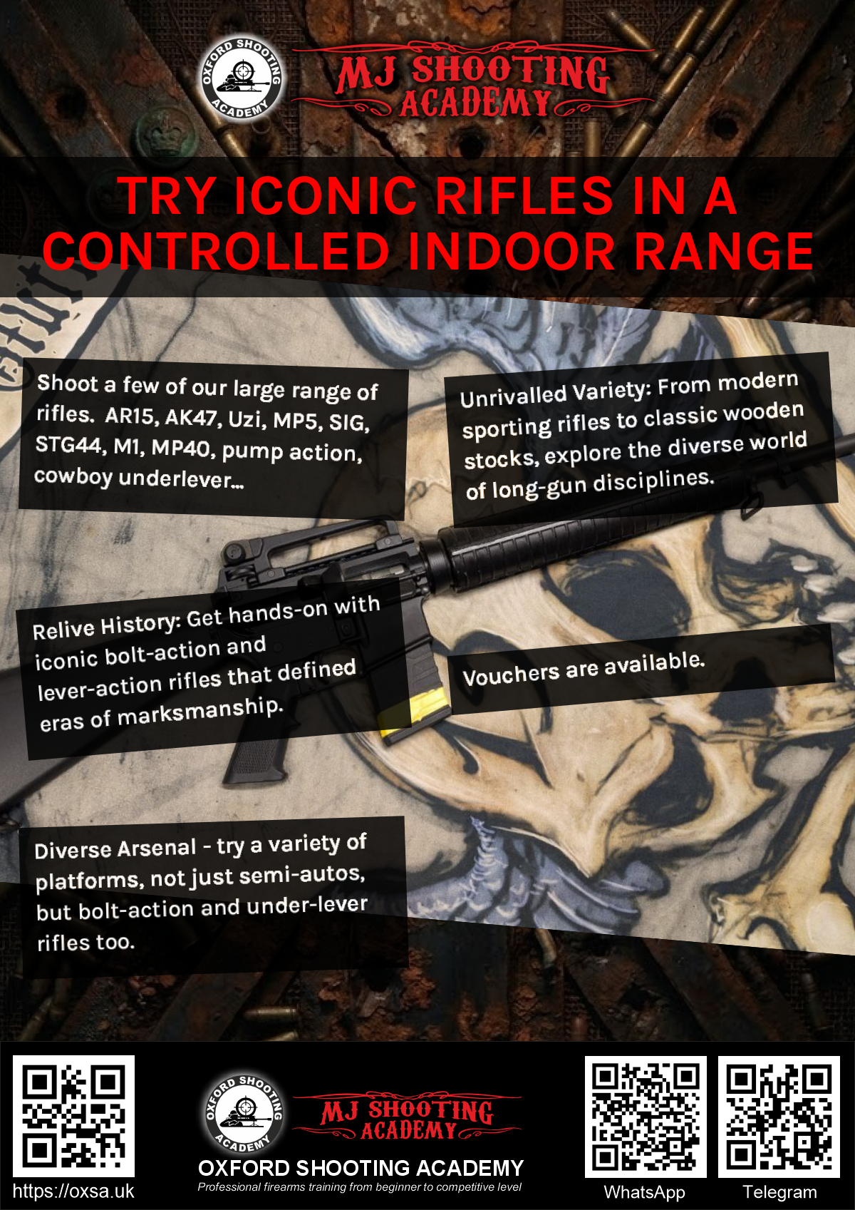 Precision shooting session focusing on firearm safety and handling