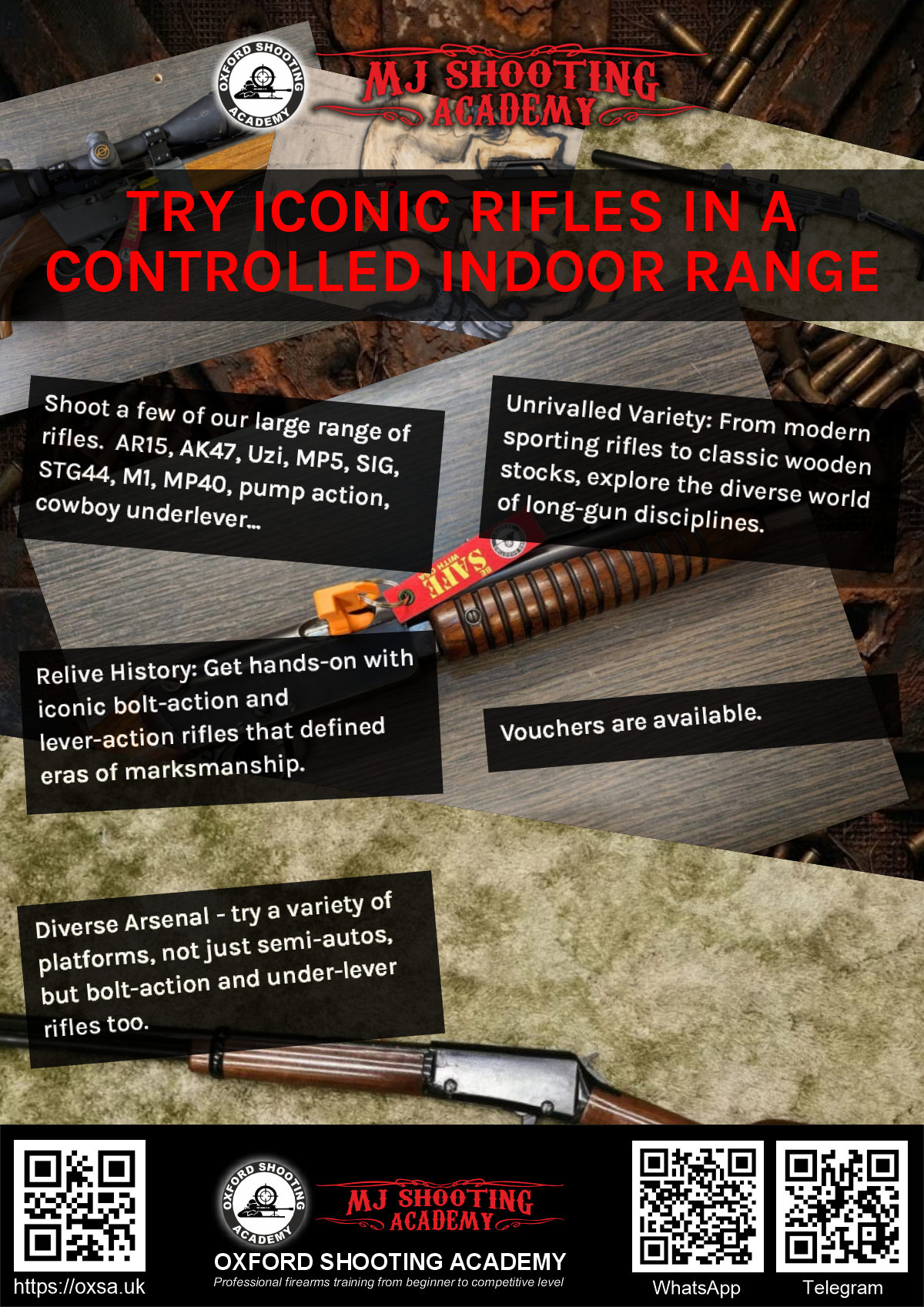 Tactical shooting drill for beginners and enthusiasts