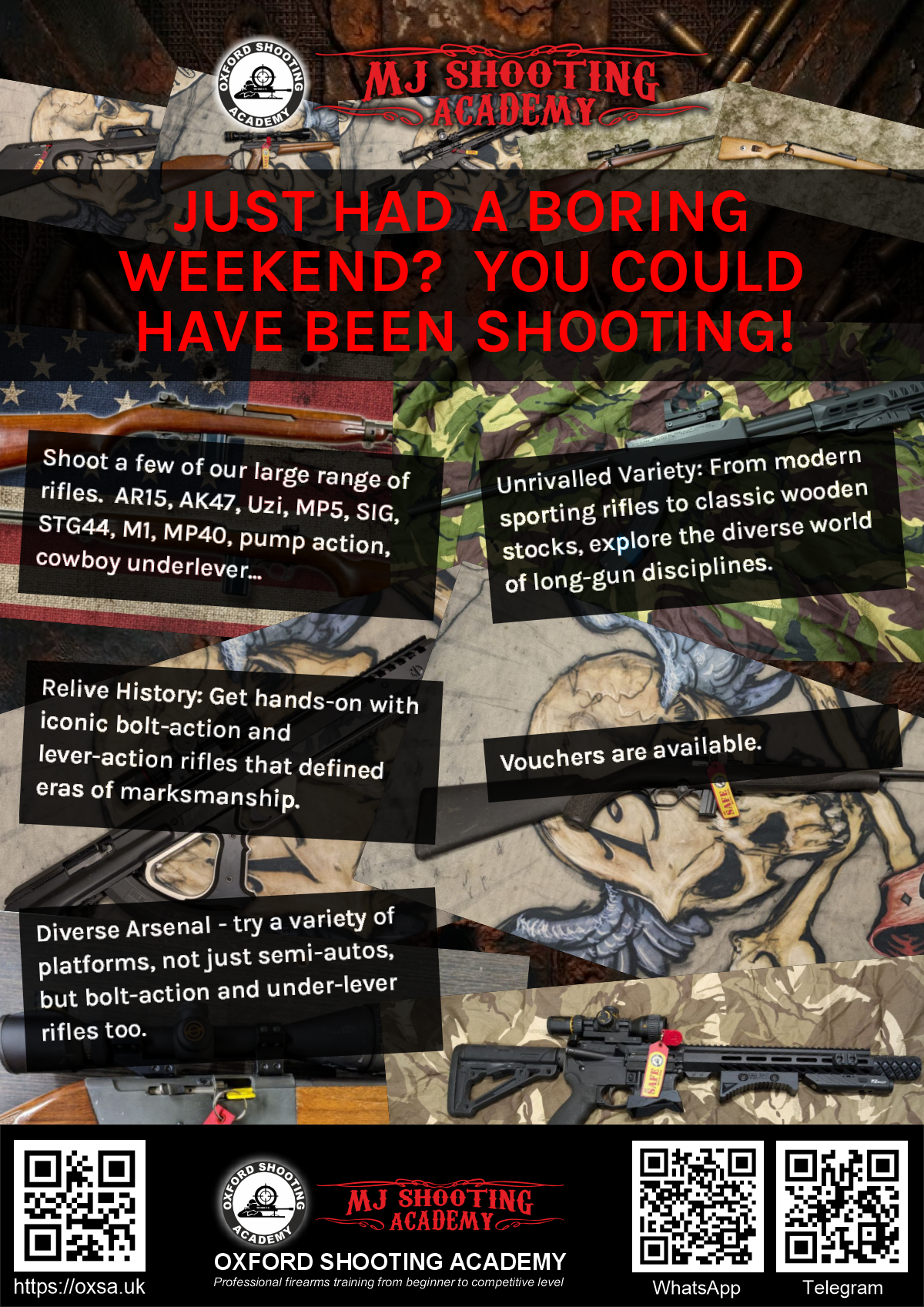 Precision shooting session focusing on firearm safety and handling