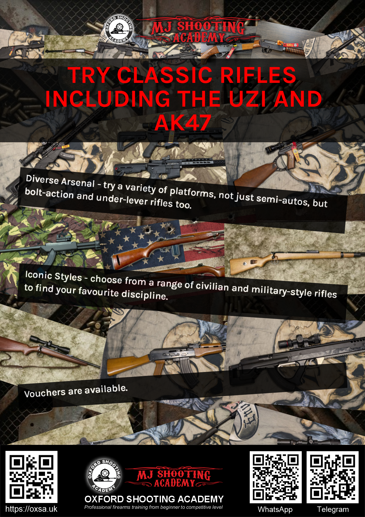 Tactical shooting drill for beginners and enthusiasts