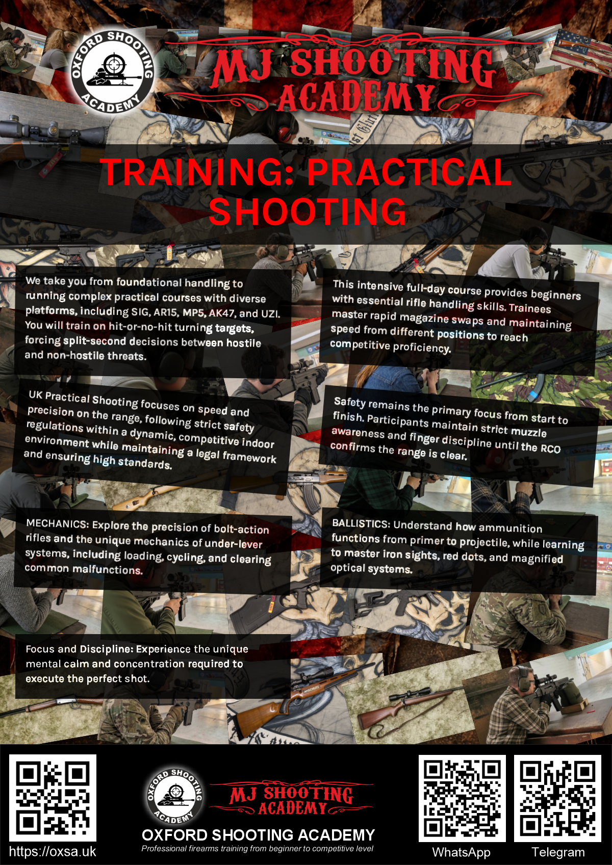 Sporting gun experience under supervised range conditions