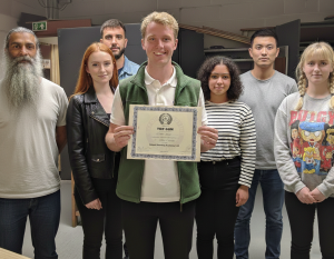 Precision shooting session focusing on firearm safety and handling