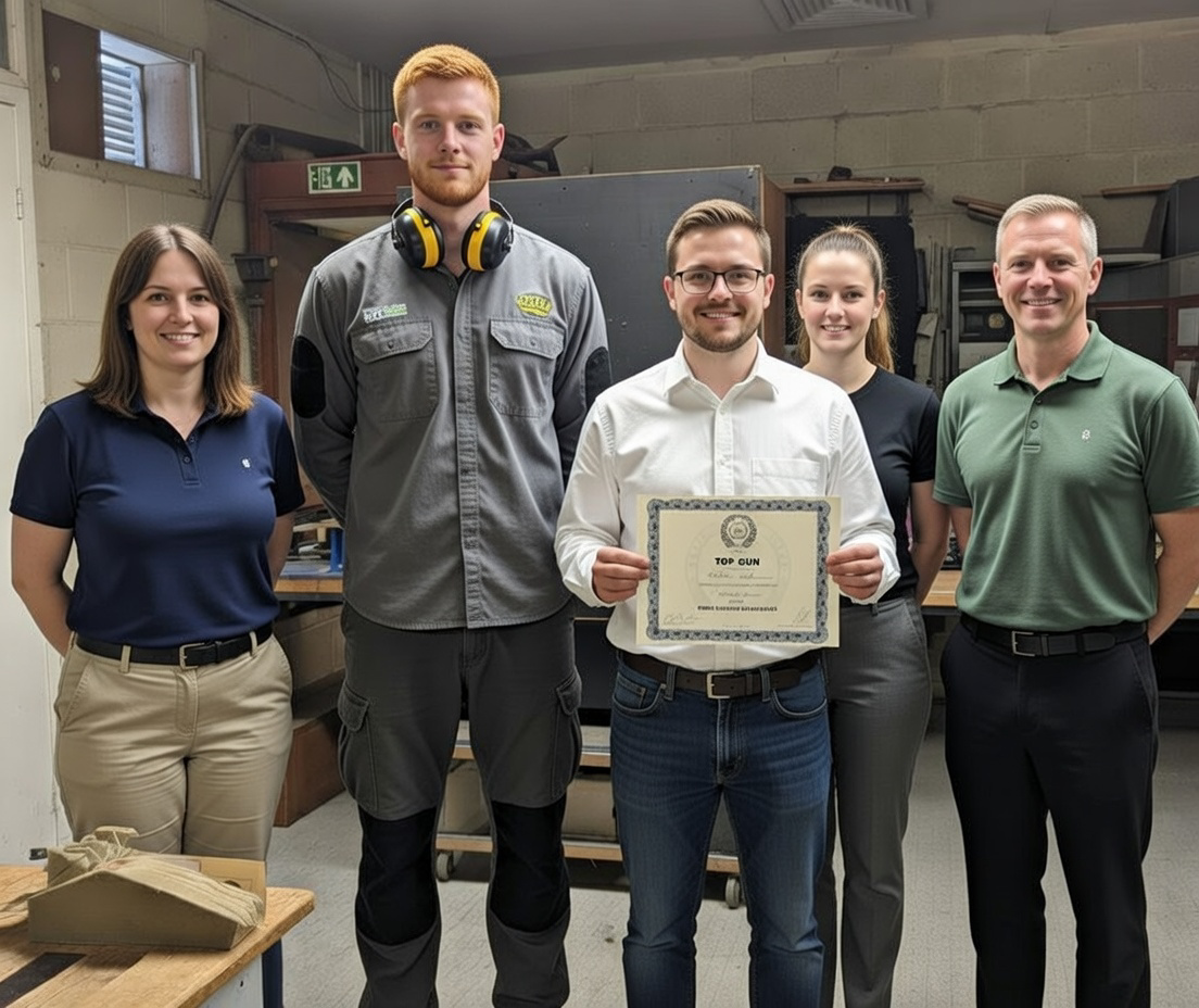 Firearms training session using various sporting firearms