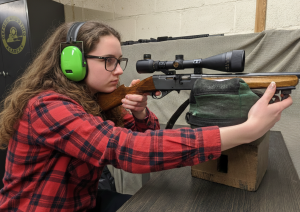Professional shooting experience at a professional shooting range