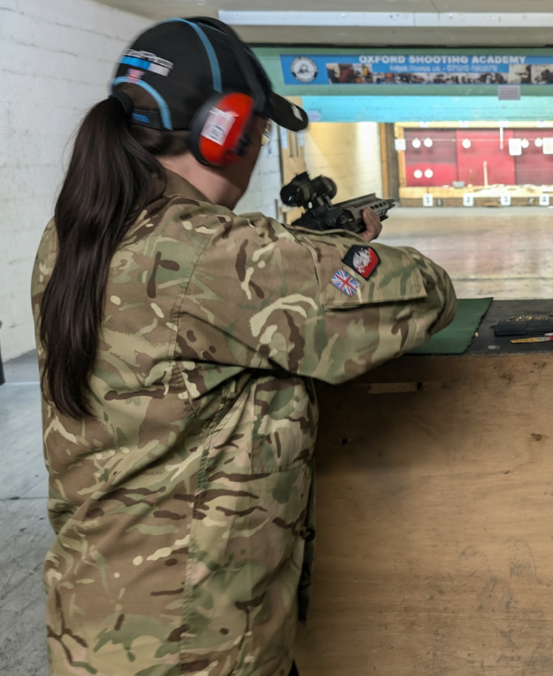 Indoor range shooting providing a unique experience day