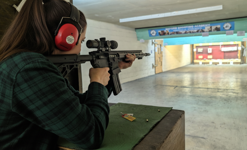 Tactical shooting drill for beginners and enthusiasts