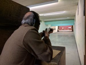 Indoor range shooting providing a unique experience day