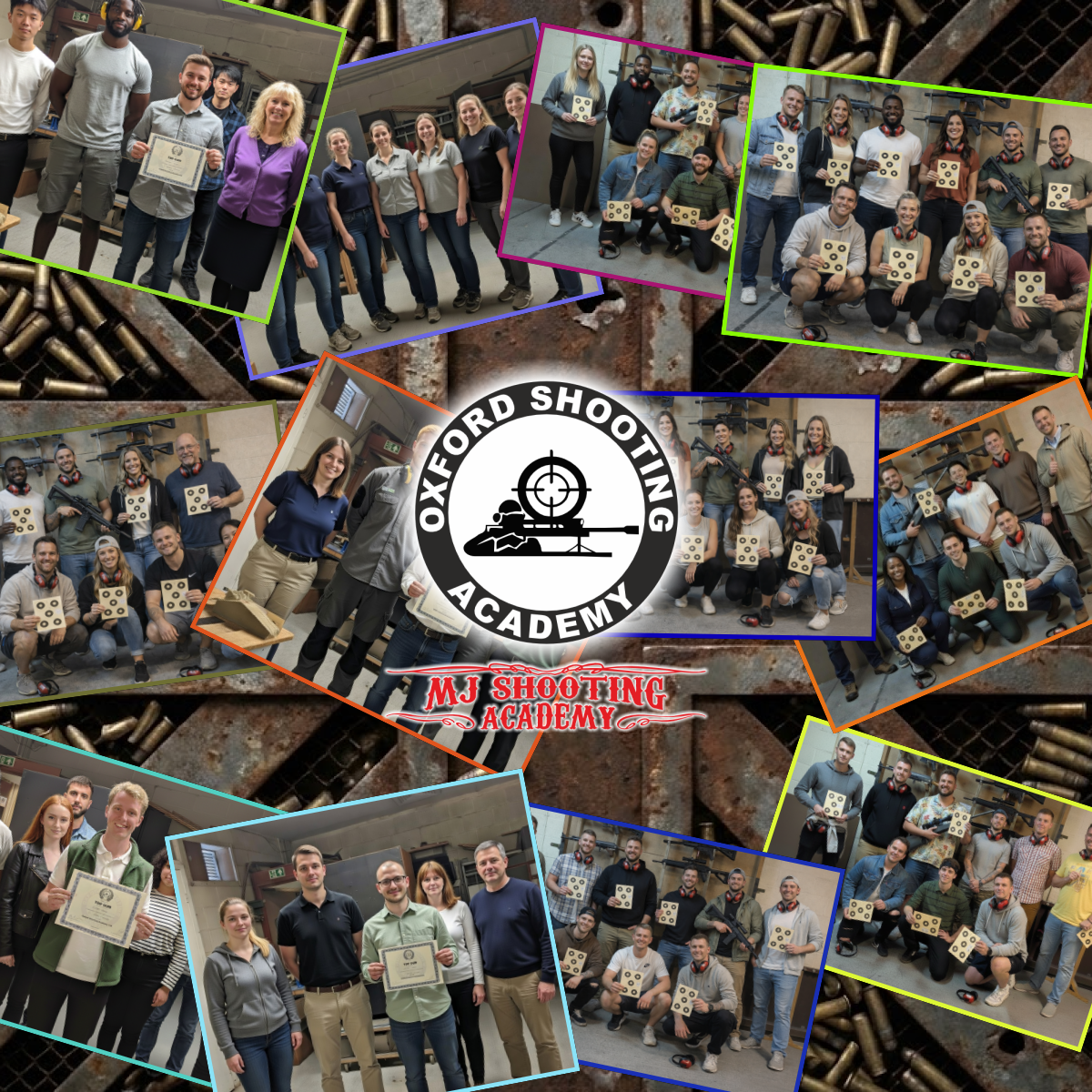 Target practice activity designed for corporate and group events