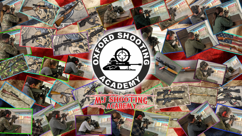 Professional shooting experience at a professional shooting range