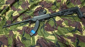 Firearms training session using various sporting firearms